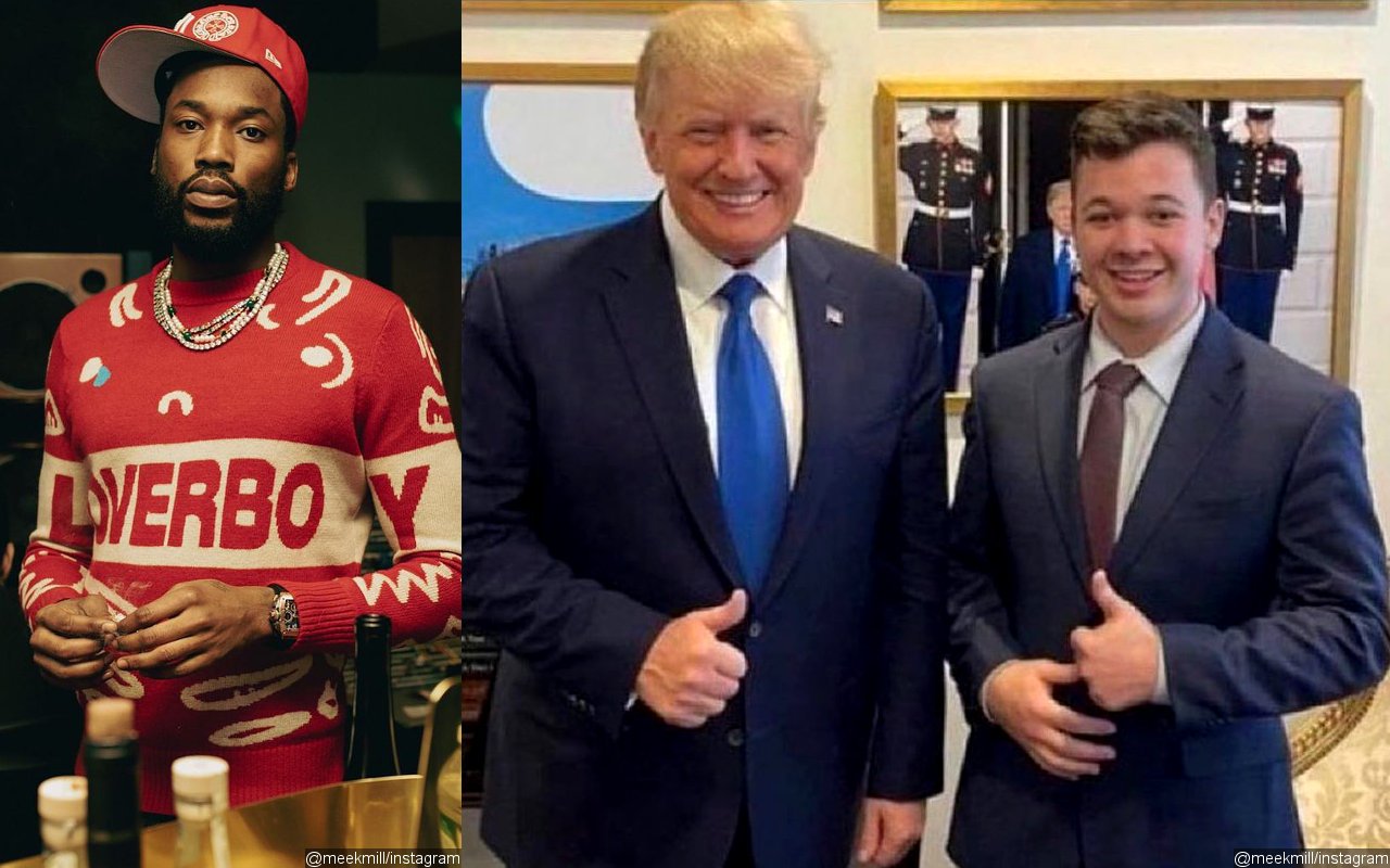 Meek Mill Blasts America's Judicial System After Donald Trump Meets Acquitted Kyle Rittenhouse