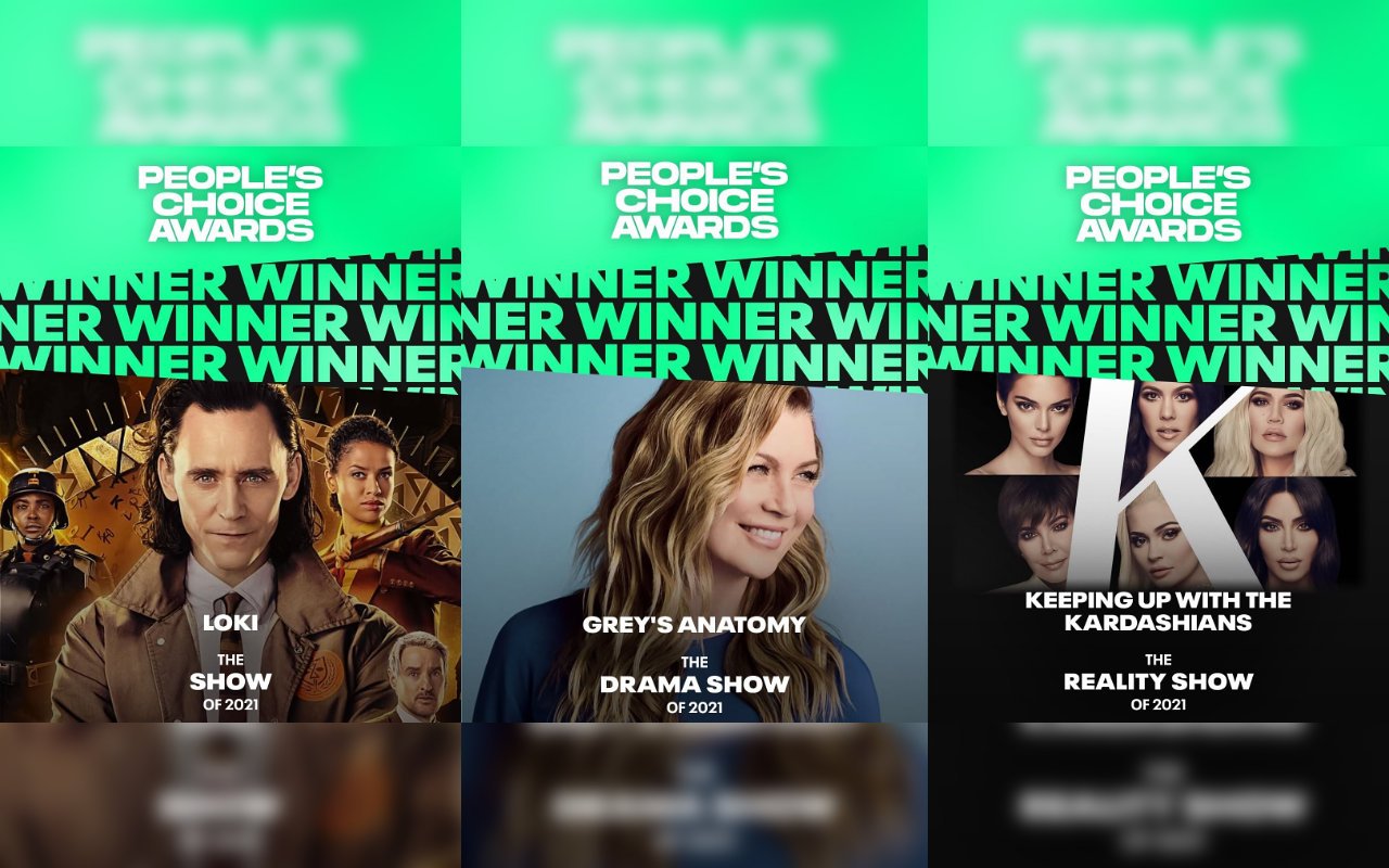 People's Choice Awards 2021: 'Loki', 'Grey's Anatomy' and 'KUWTK' Lead TV Winners 