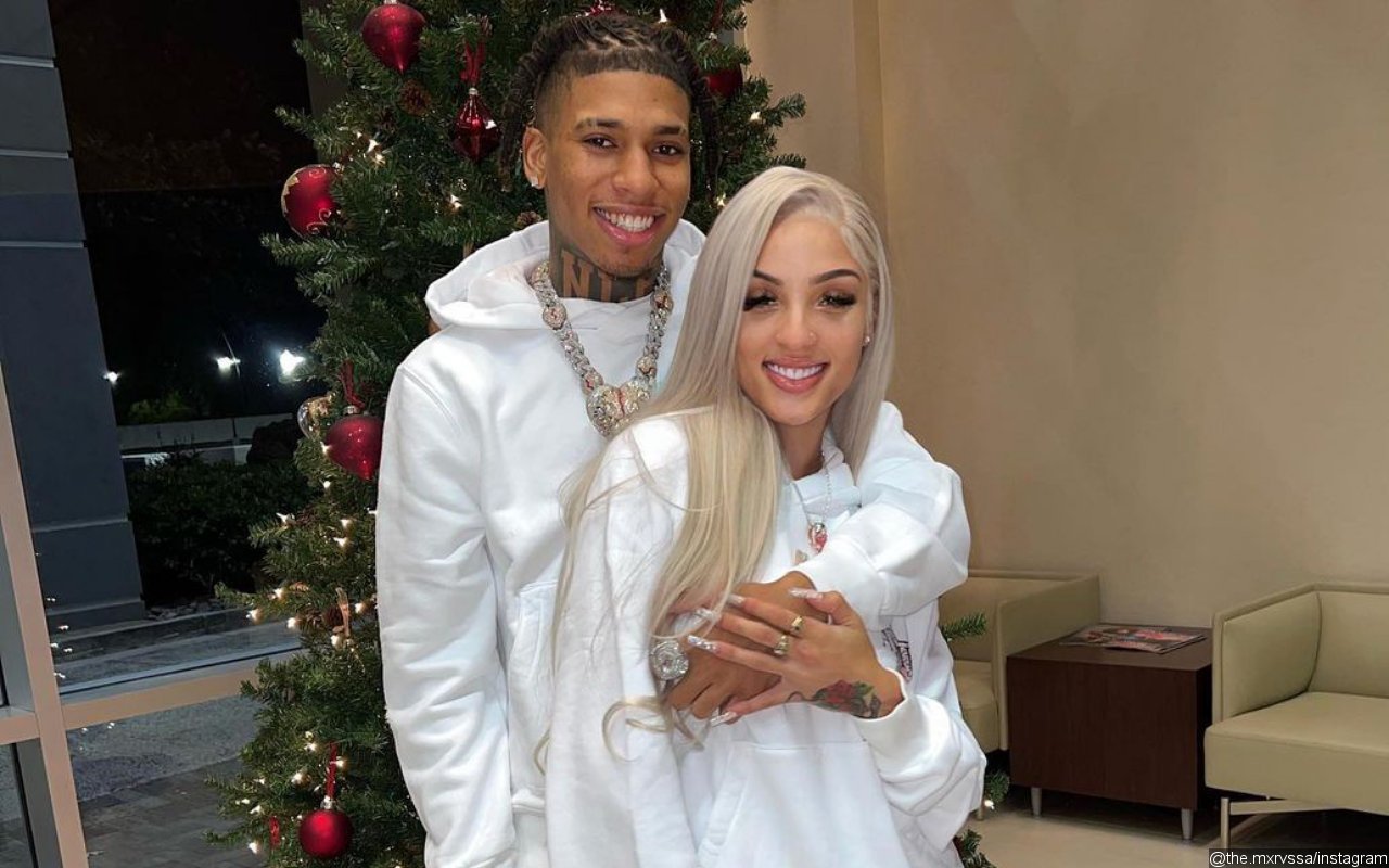 NLE Choppa Unveils Baby's Gender by Singing 'What Its Gone Be / Gender Reveal' Alongside GF Marissa