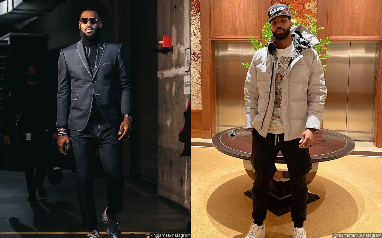 LeBron James Shouts 'Motherf***ing Problem' at Tristan Thompson Amid Paternity Drama
