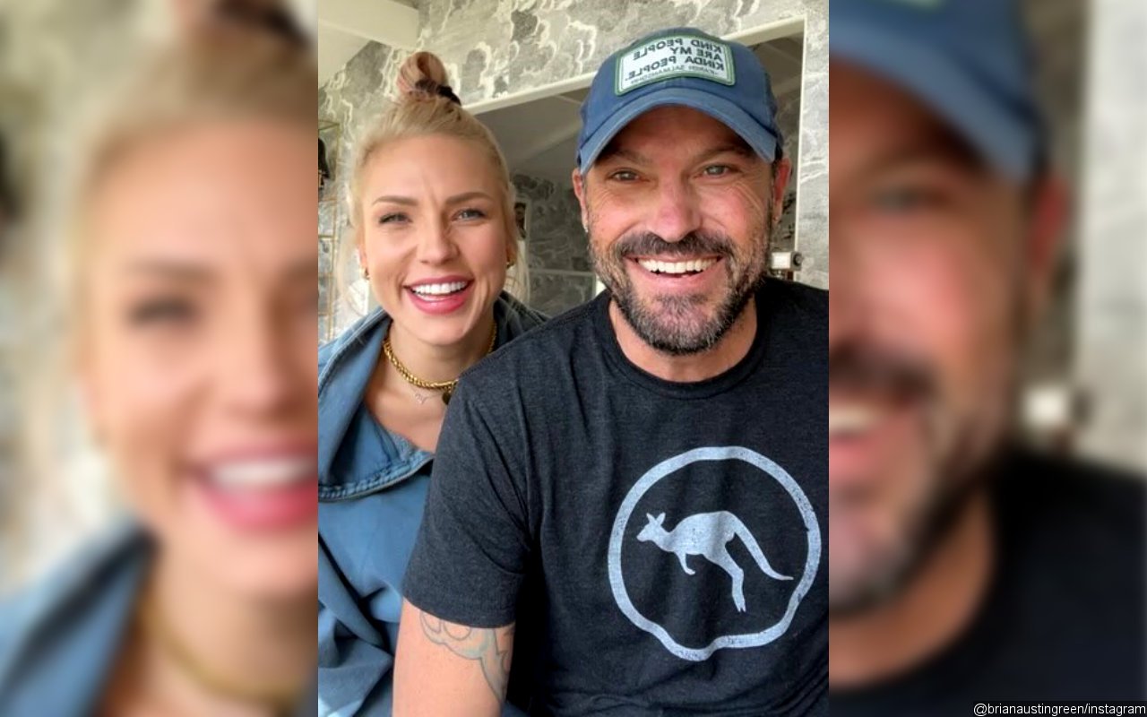 Brian Austin Green Cradles Sharna Burgess' Pregnant Belly as They're Expecting First Child Together
