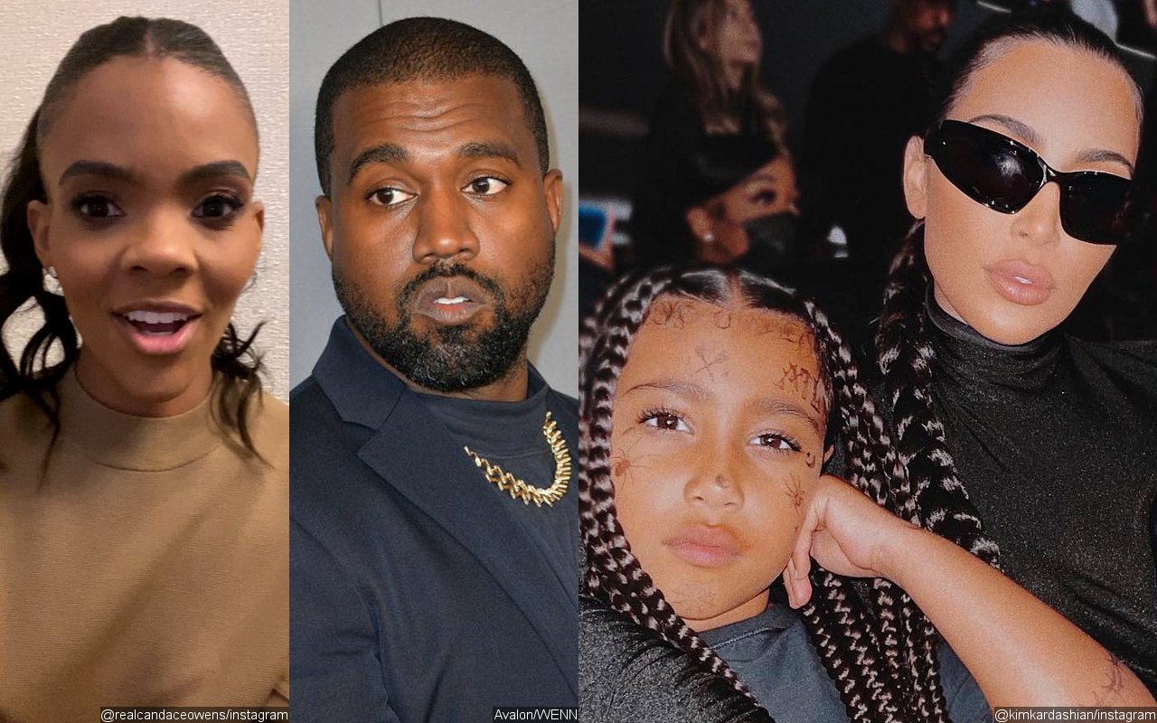 Candace Owens Sides With Kanye in His War With Kim as North's TikTok Account Is Under Review