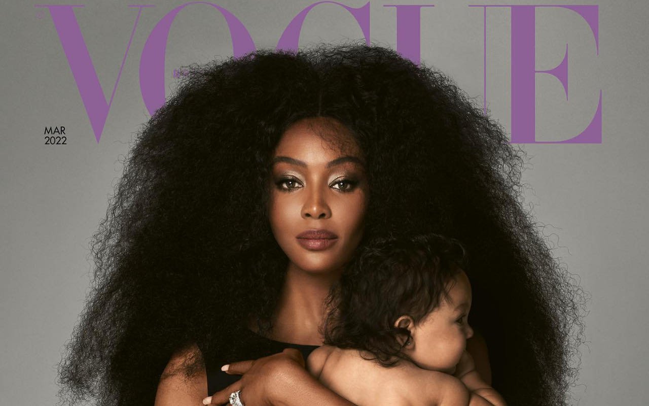 Naomi Campbell's Daughter Makes Public Debut on Vogue's Cover at 9 Months Old
