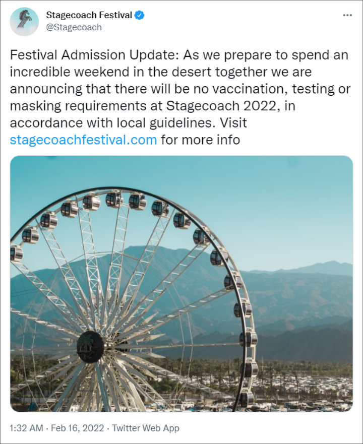 Stagecoach's Tweet