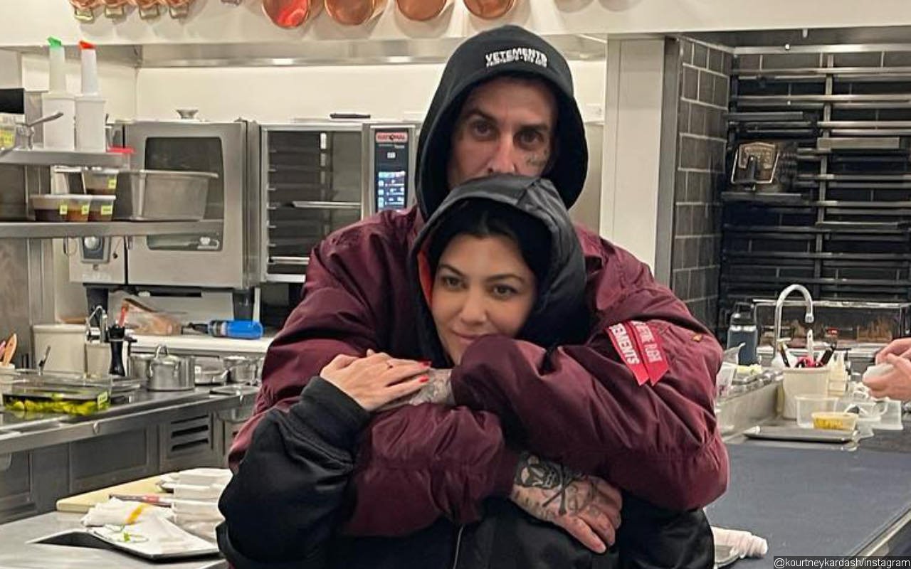 Kourtney Kardashian Shares Sweet Snap With Travis Barker When Declaring She's Moving to Napa Valley