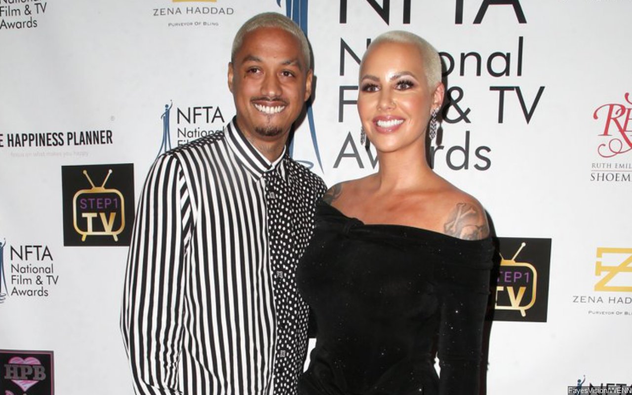Alexander 'AE' Edwards and Amber Rose