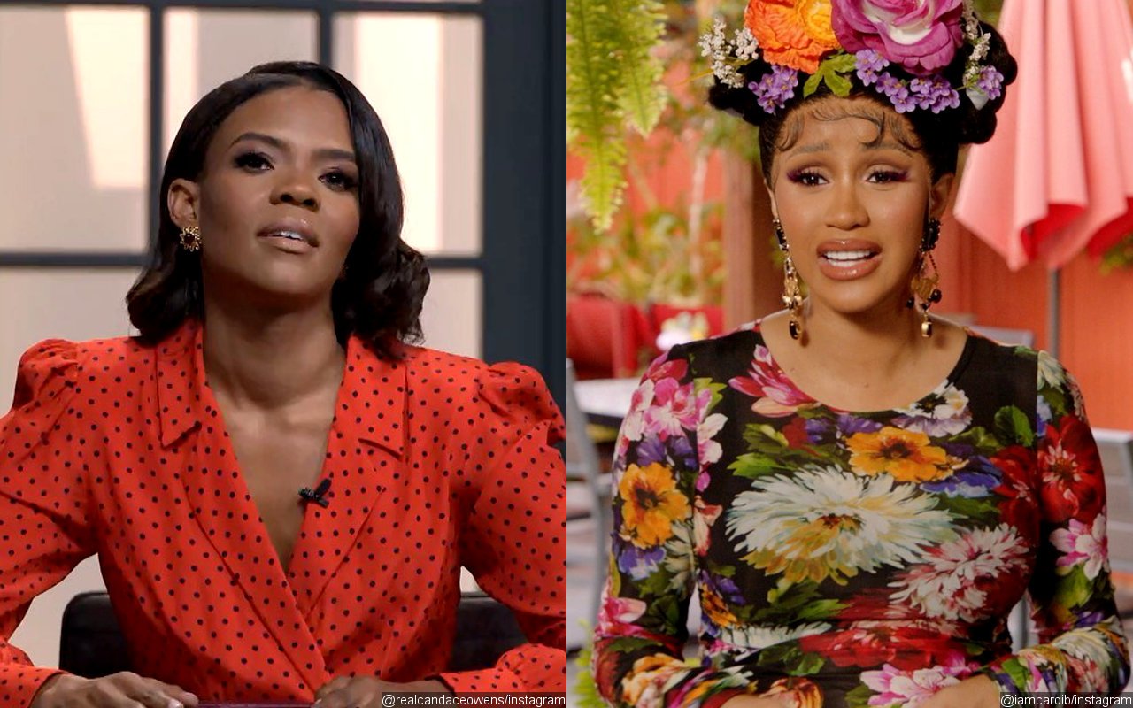 Candace Owens Dubs Cardi B 'Circus Clown' After Rapper Hits Back at Her 'Uneducated' Comment