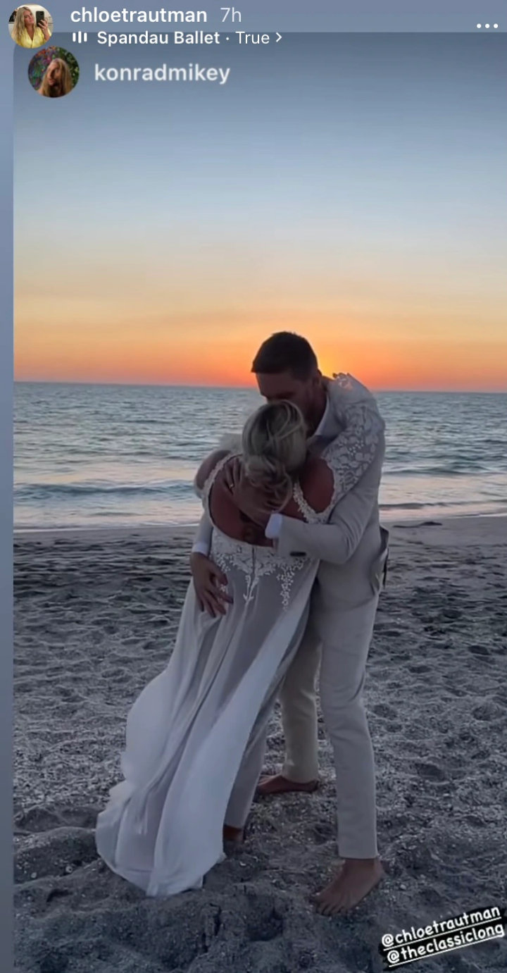 Chloe Trautman married fiance Chris Long