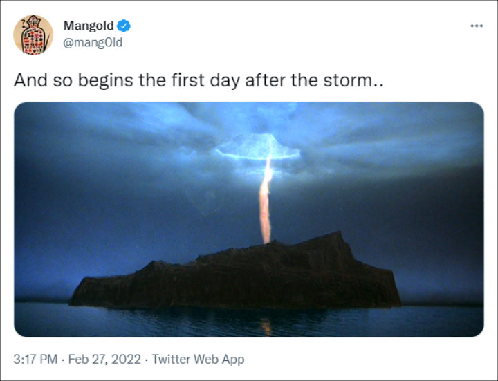 James Mangold's Tweet