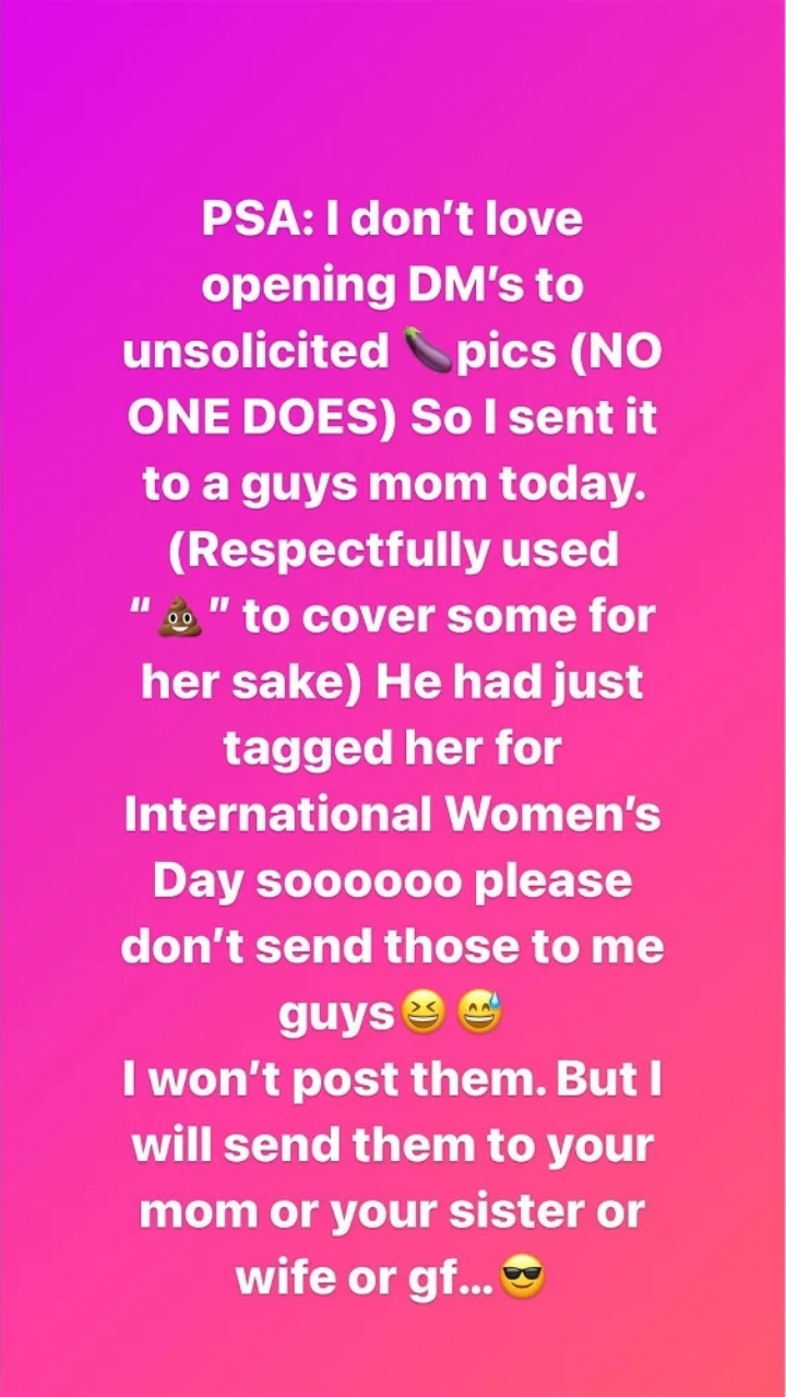 Chrishell Stause's IG Story 1