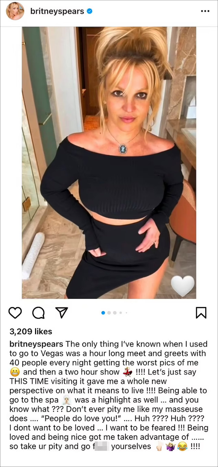Britney Spears via IG