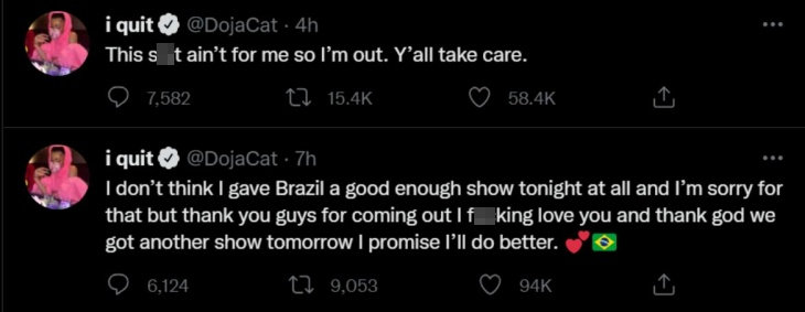 Doja Cat's Tweets