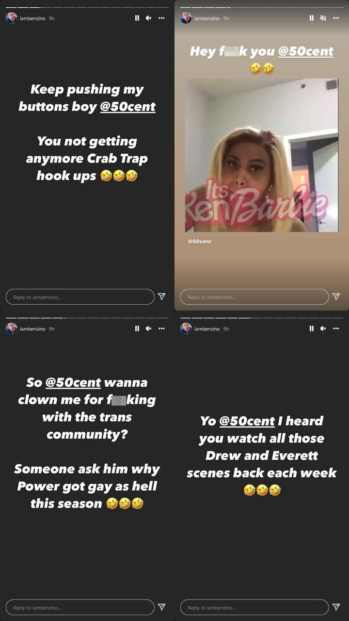 Benzino via IG Story