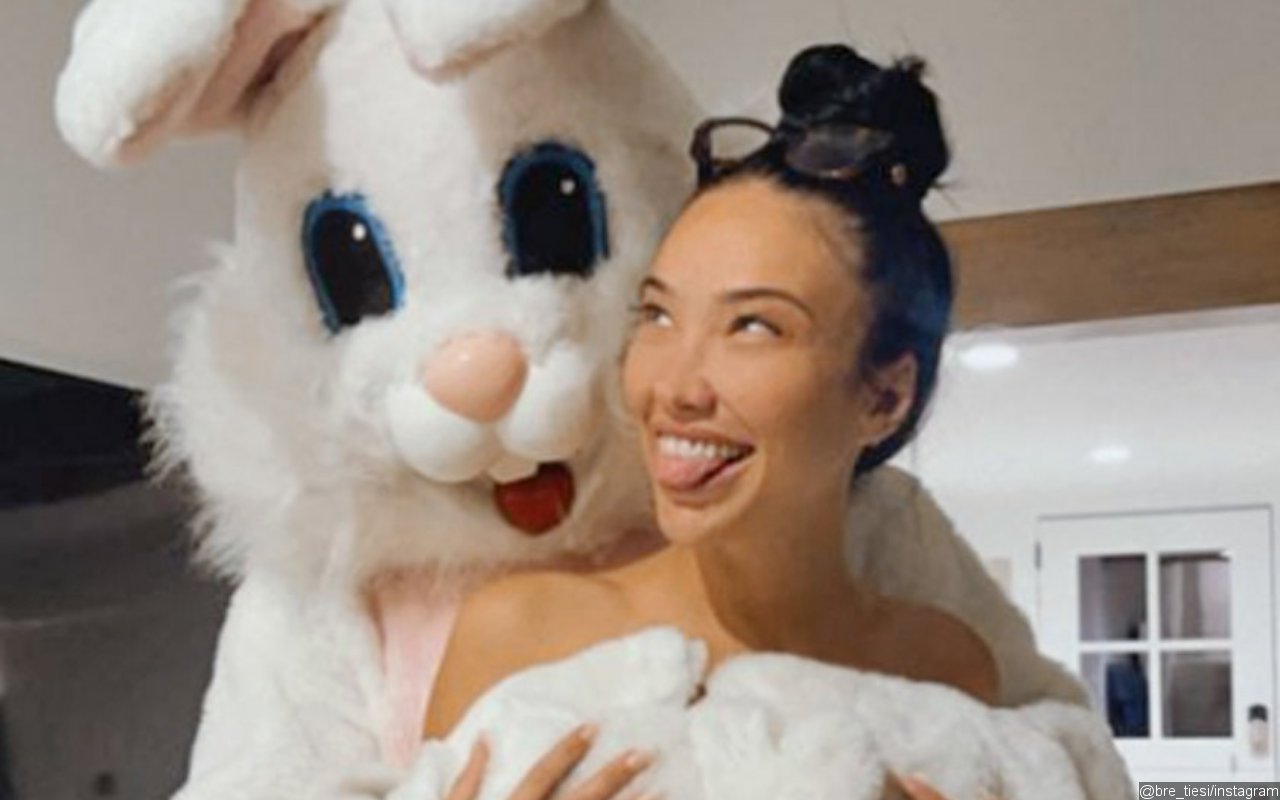 Nick Cannon Dressed as Easter Bunny for Pregnant Bre Tiesi