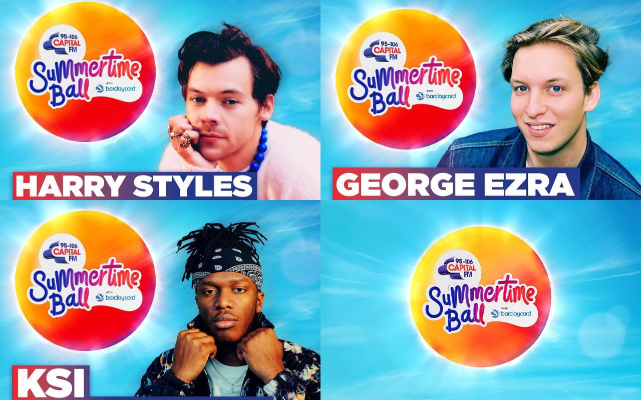 Harry Styles, George Ezra and KSI Revealed Among Capital's Summertime Ball Wth Barclaycard Lineup