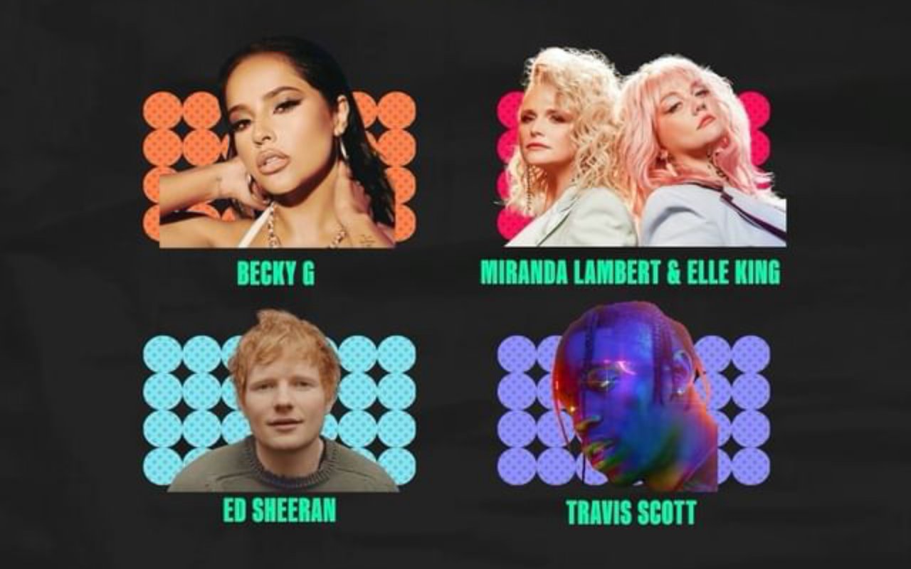 Travis Scott, Ed Sheeran and Becky G Join Line-Up for 2022 Billboard Music Awards