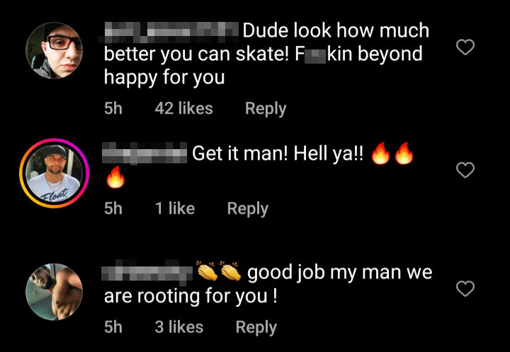 Bam Margera Comment Section