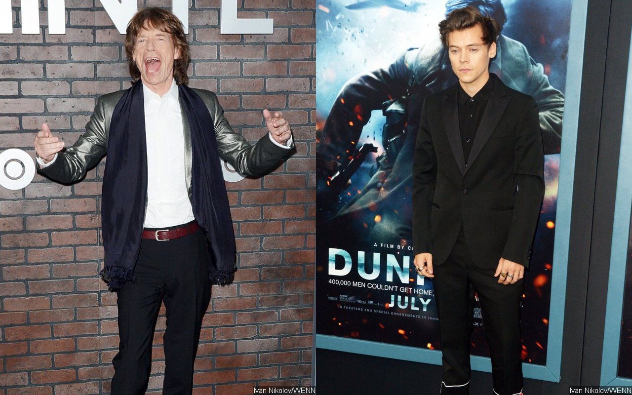 Mick Jagger Insists Harry Styles' Resemblance to Him Is 'Superficial'
