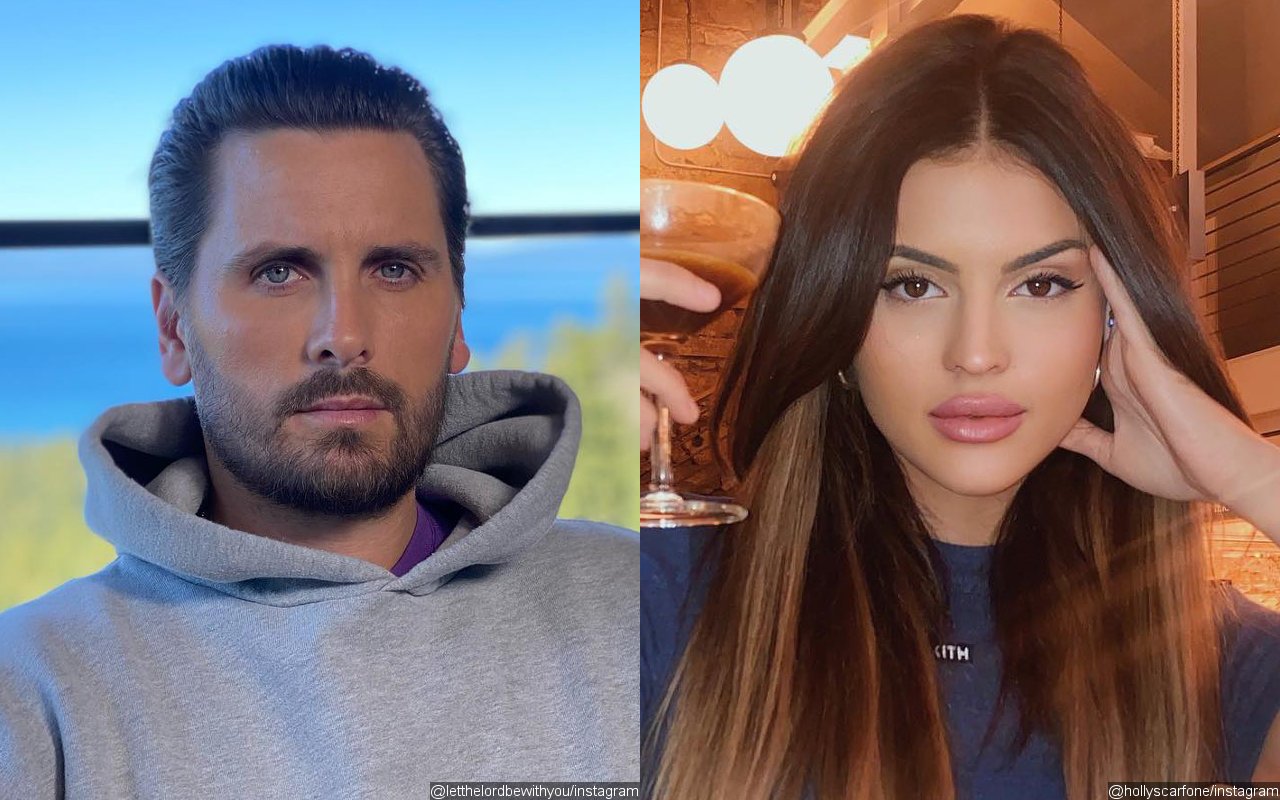 Scott Disick Leaves NSFW Comment on Holly Scarfone's Steamy Pics After Kourtney Wedding Snub