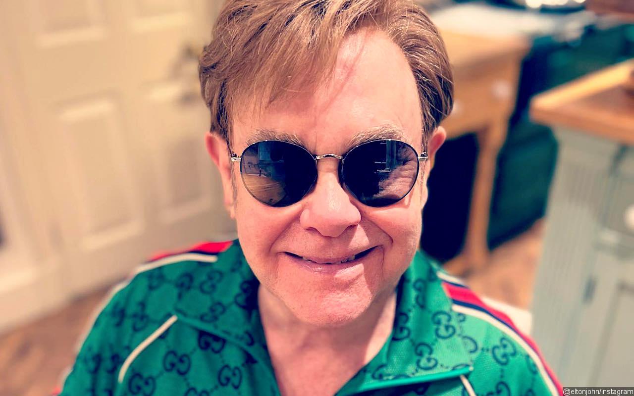Elton John Says He's in 'Top Health' Despite Being Seen in Wheelchair