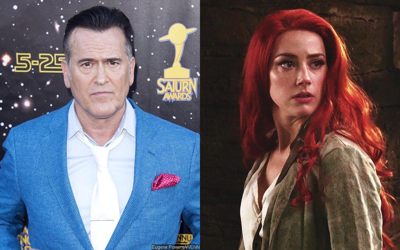 Bruce Campbell Responds to Mockup Campaign to Replace Amber Heard in 'Aquaman 2'
