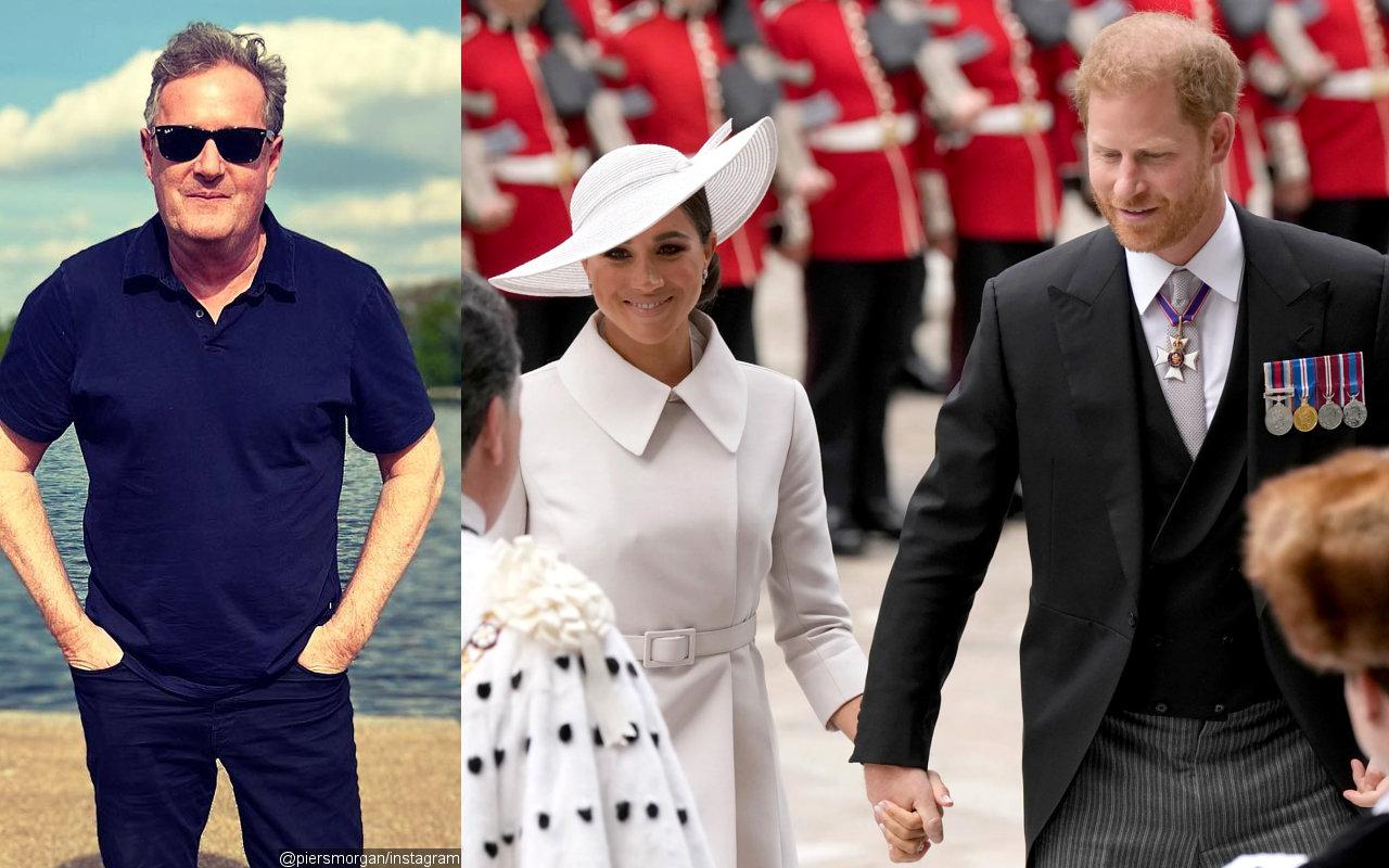 Piers Morgan Claims Prince Harry and Meghan Markle's Tardiness Causes Tension at Queen's Jubilee