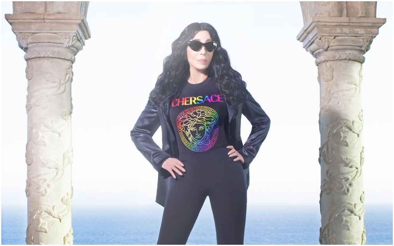 Cher and Versace Launches 'Chersace' for Pride Month Collection