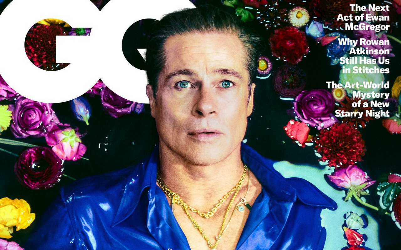 GQ Clowned for Making Brad Pitt Look Like Corpse on Its Cover Photo