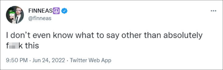 FINNEAS' Tweet