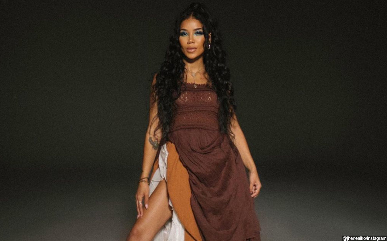 Jhene Aiko Puts Bare Baby Bump on Display in New Nude Pic Maternity Photo