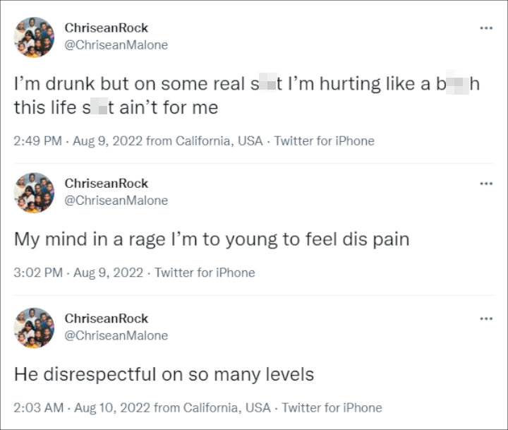 Chrisean Rock's Tweets