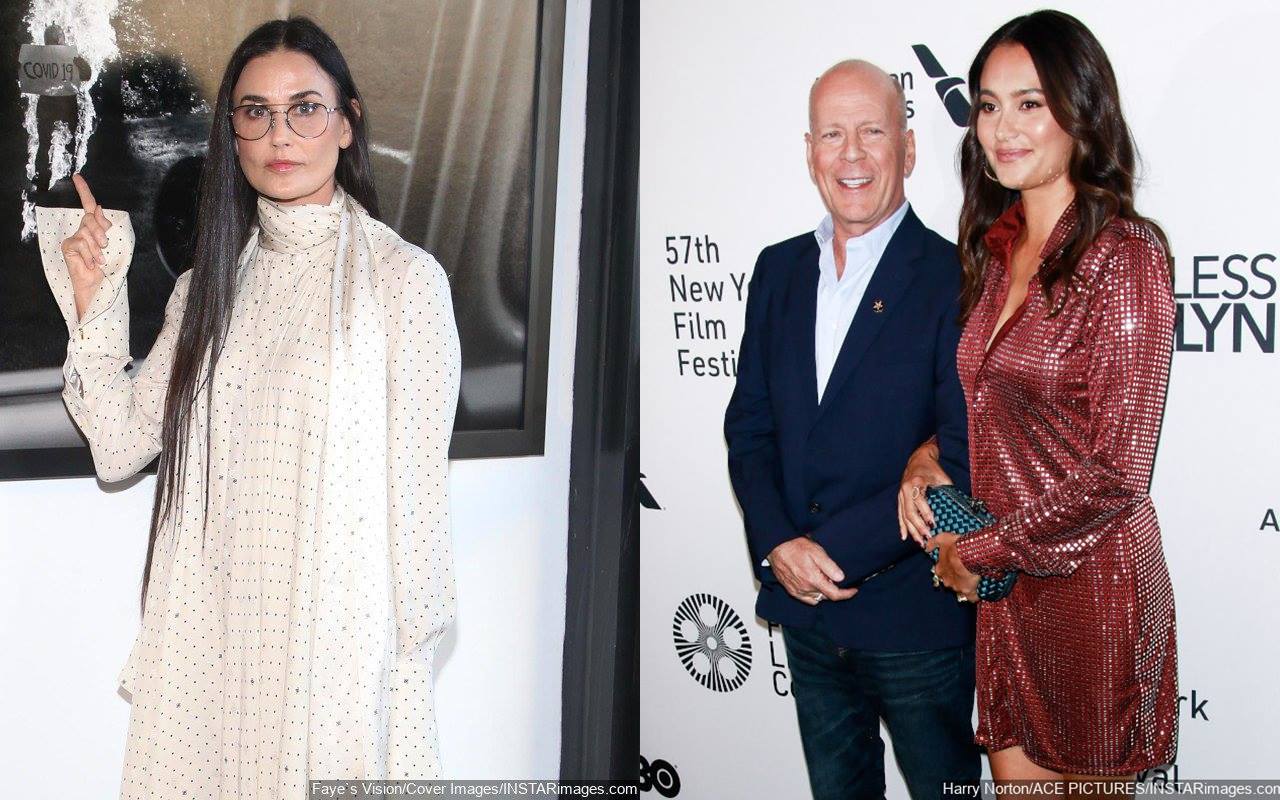 Demi Moore Recruits Ex Bruce Willis' Wife Emma to Model Her Swimsuit