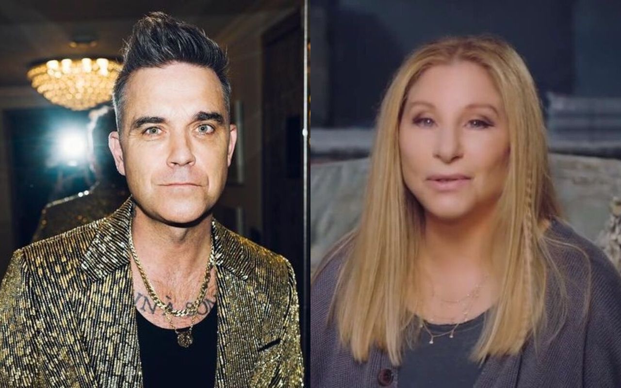 Robbie Williams and Barbra Streisand Failed to Recognize Each Other in Awkward Encounter