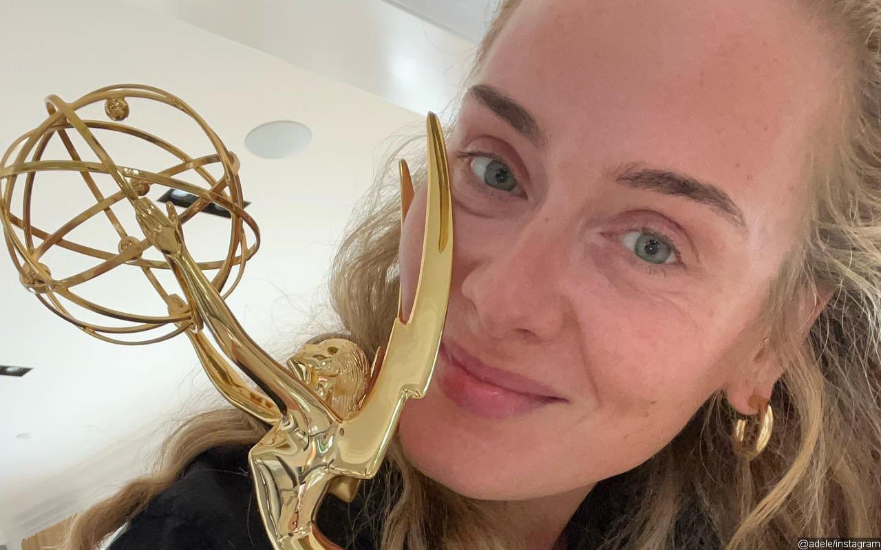 Adele Jokes She 'Has an EGO' After Emmy Win