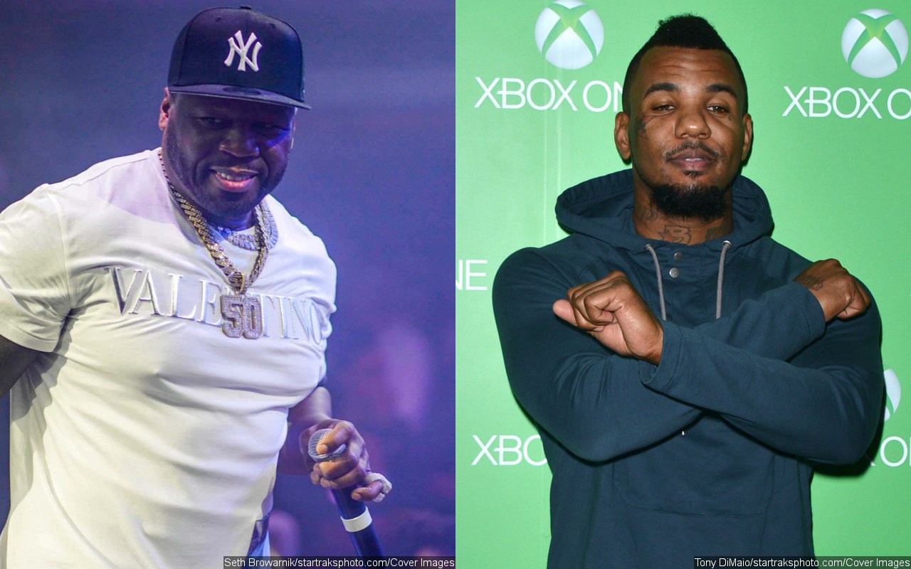 50 Cent Reacts After The Game Calls Him 'a B***h' During Club Performance