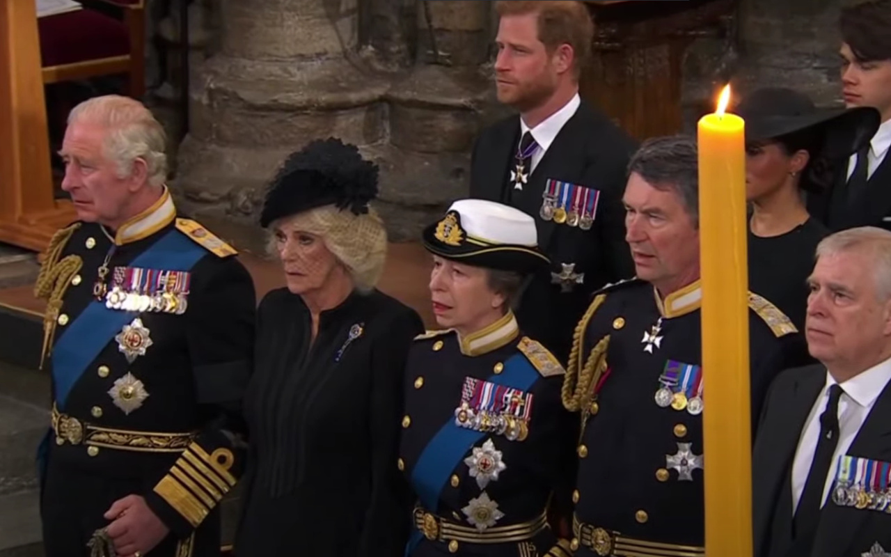 Queen Elizabeth's State Funeral: King Charles III Gets Teary During the Service