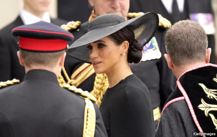 Meghan Markle at the Queen's State Funeral