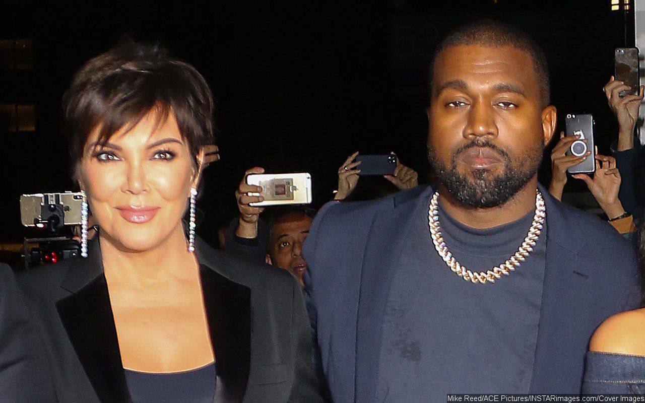 Kanye West Uses Kris Jenner's Photo as His Instagram Profile Picture 