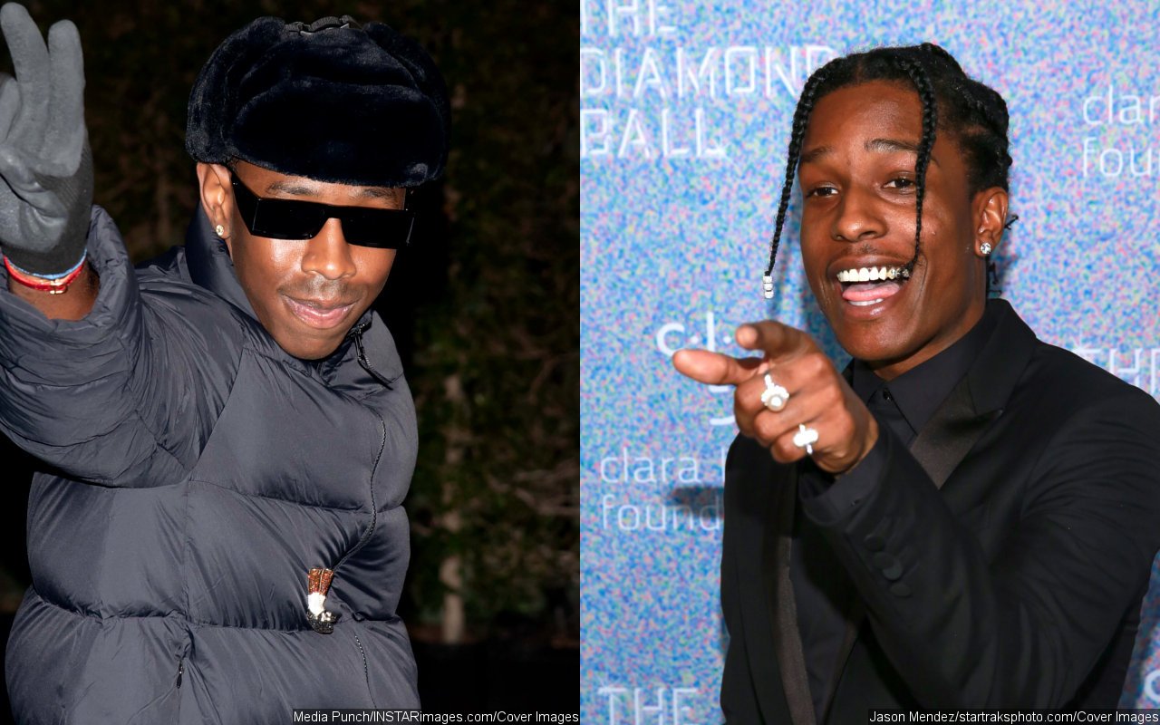 Tyler, the Creator Buys Cake Featuring A$AP Rocky's Viral Mosh Pit Meme