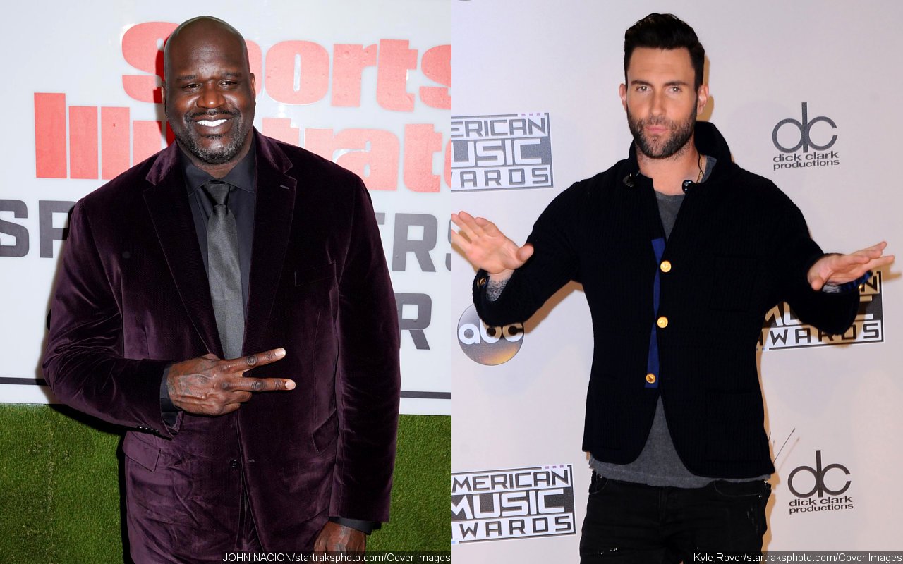 Shaquille O'Neal Supports Adam Levine Amid Cheating Scandal