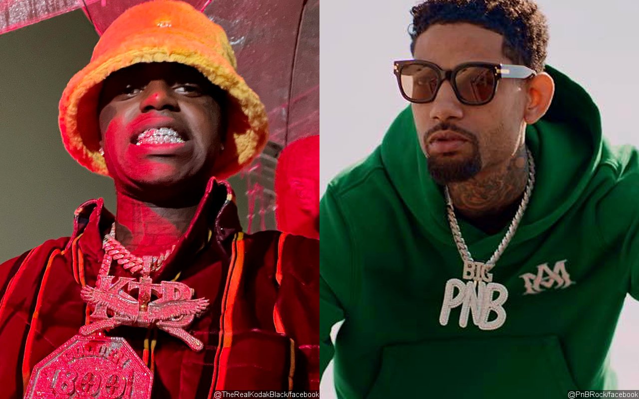 Kodak Black Defends Decision to Honor PnB Rock With Chicken and Waffles Pic