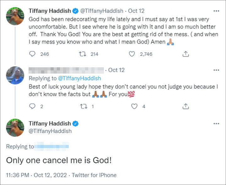Tiffany Haddish's tweet