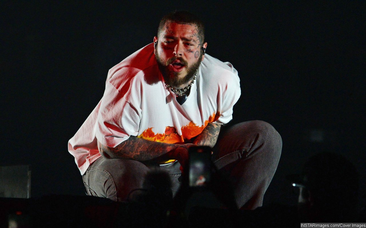 Post Malone Twists Ankle Weeks After Falling Into Another Hole on Stage