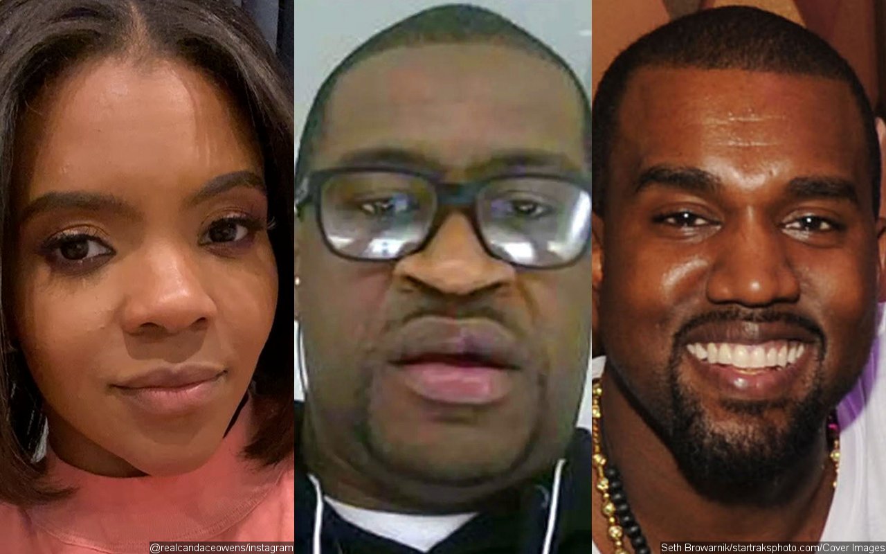 Candace Owens Threatens to Sue George Floyd's Family to Defend Kanye West 