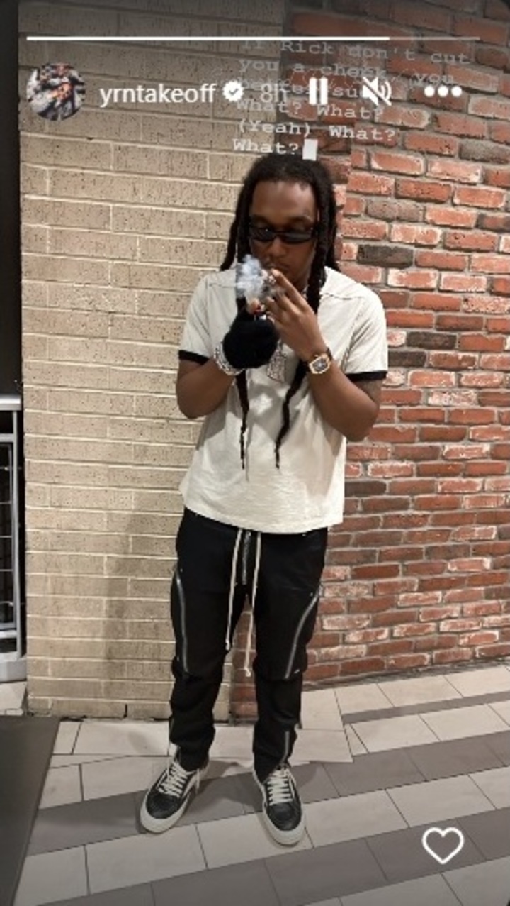 Takeoff's last photo before his death
