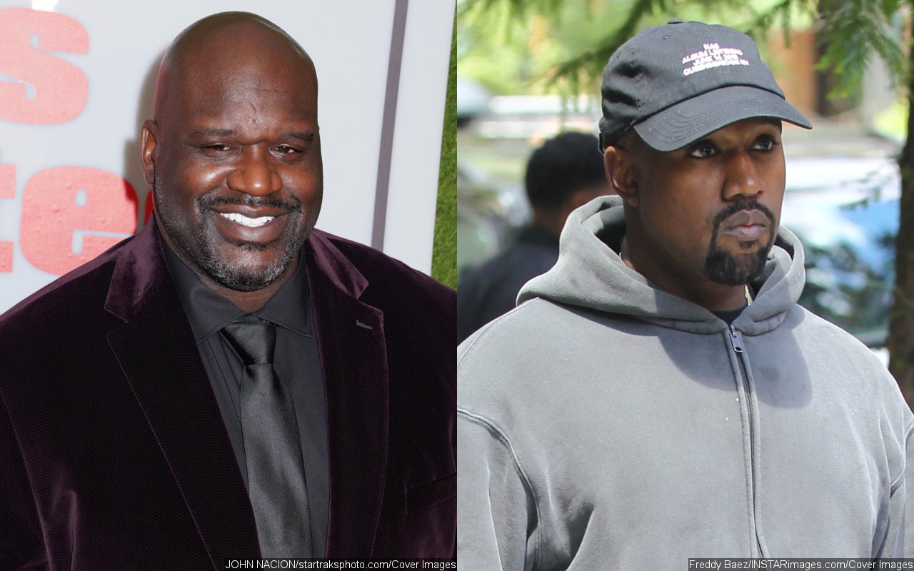 Shaq Has Perfect Clap-Back to 'the Once Great' Kanye West's Attack