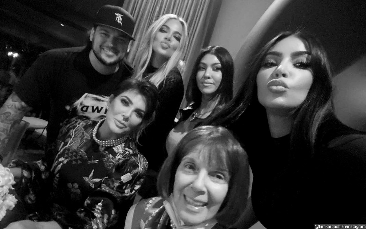 Rob Kardashian Looks Slimmer in Rare Family Photo From Kris Jenner's Birthday Bash