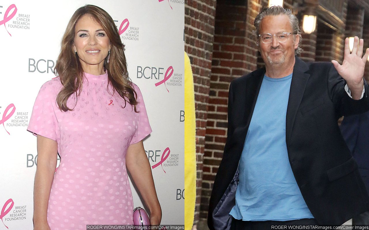 Elizabeth Hurley Says Working With Matthew Perry During His Addiction 'Was a Nightmare' 