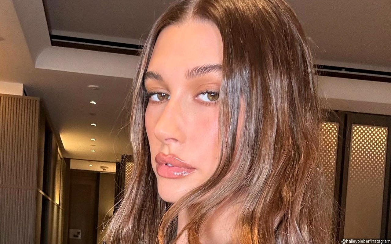 Hailey Bieber Sparks Lip Injections Rumors After Flaunting Plump Pout