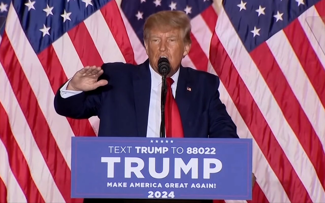 Donald Trump Announces He's Running for President in 2024 